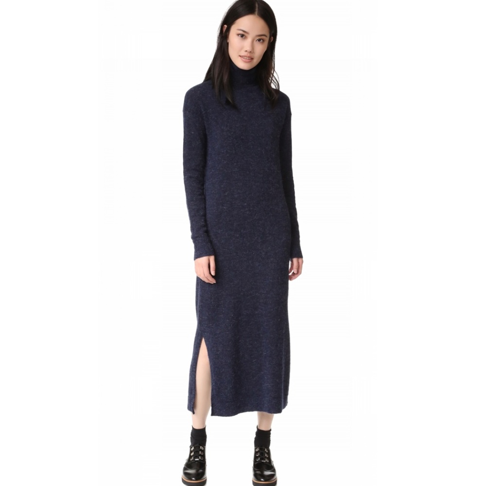 Designers Remix Alta Knit Dress, XS Heather Navy